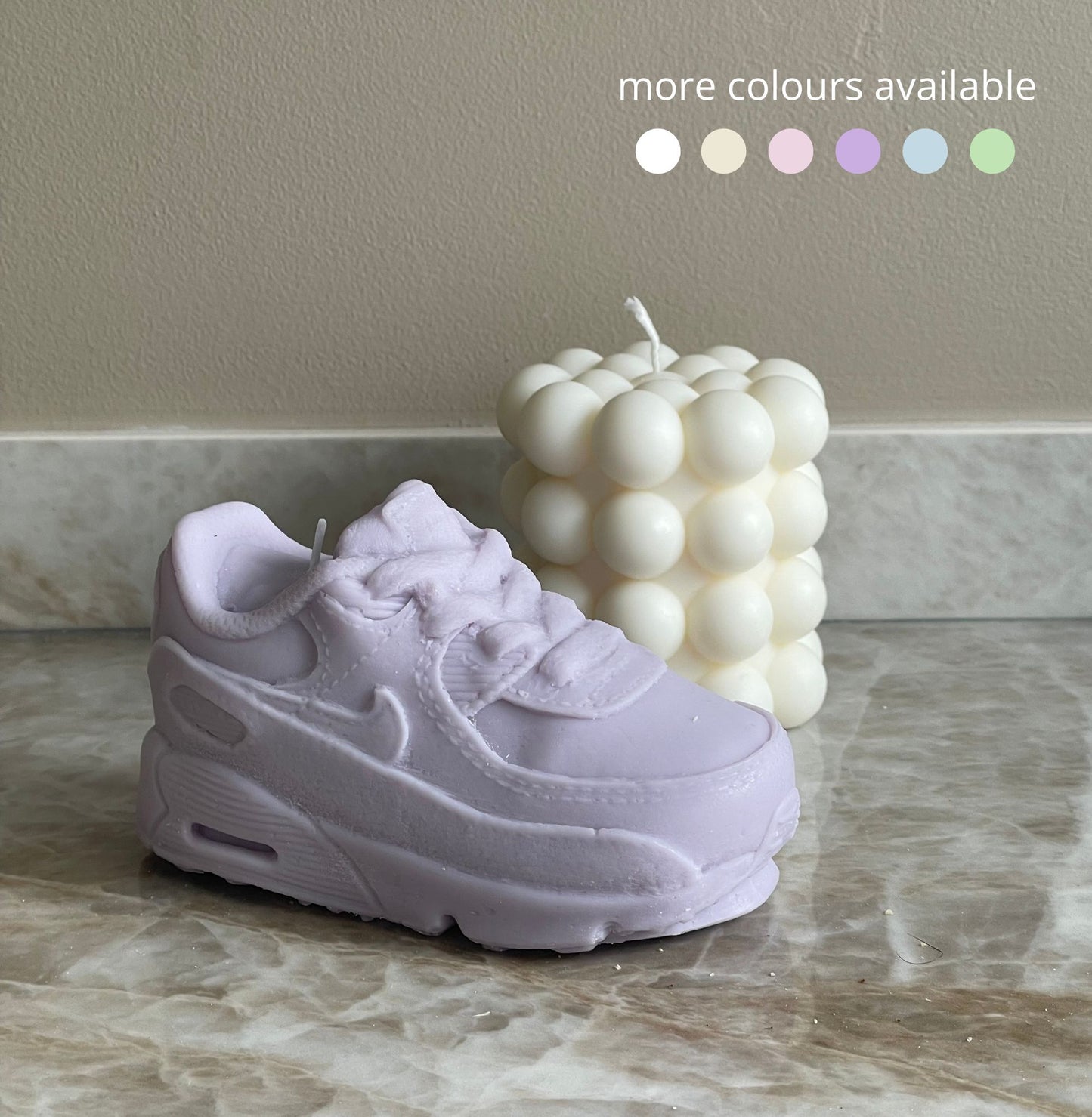 Nike Air Max 90 sneaker candle. sneaker kaars. schoenen kaars.